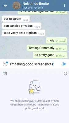 Grammarly android App screenshot 3