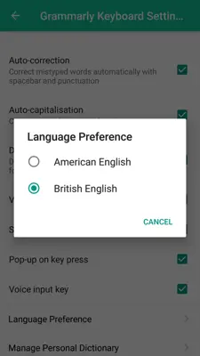 Grammarly android App screenshot 4